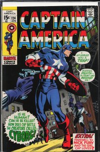Captain America #124 (1970) Captain America