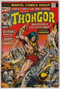 Creatures on the Loose #27 (1974) Thongor