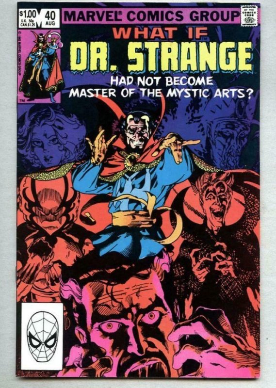 WHAT IF #40, VF/NM, Dr Strange, Dormammu, Mordo, Mystic, 1977 1983, Marvel