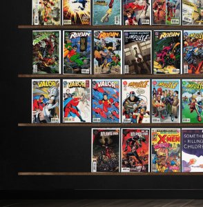 Huge Lot 150+ Comics with Impulse, Robin, Justice League, The Flash & More!