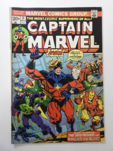 Captain Marvel #31 (1974) FN+ Condition!