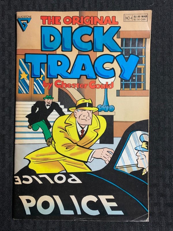 1991 THE ORIGINAL DICK TRACY #4 by Chester Gould VG- 3.5 Gladstone