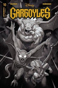 GARGOYLES #10 COVER H 1:10 NAKAYAMA B&W (NEAR MINT)