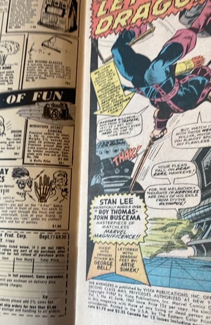 The Avengers #41 (1967)dragonman sleeping lie
