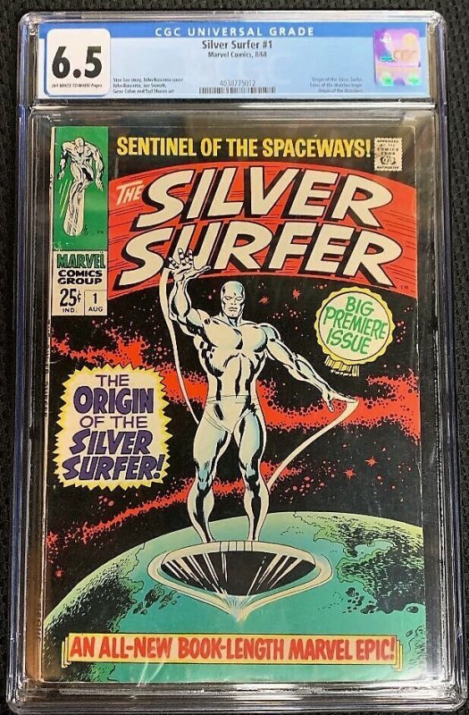 The Silver Surfer #1  (1968) CGC 6.5