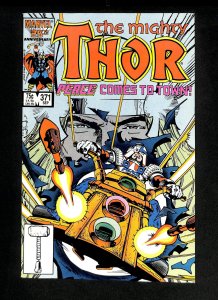 Thor #371 1st Appearance Justice Peace!