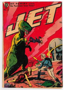 Jet Powers (1950) #2 FN+, The Terrorists from Time!