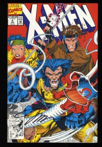 X-Men #4 NM/M 9.8 Signed! 1st Appearance Omega Red! Jim Lee John Byrne Story!