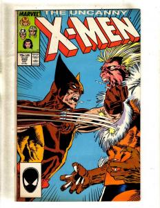 Uncanny X-Men # 222 VF Marvel Comic Book Gambit Wolverine Storm Beast J330