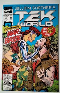TekWorld #4 (1992) Marvel Comic Book J757