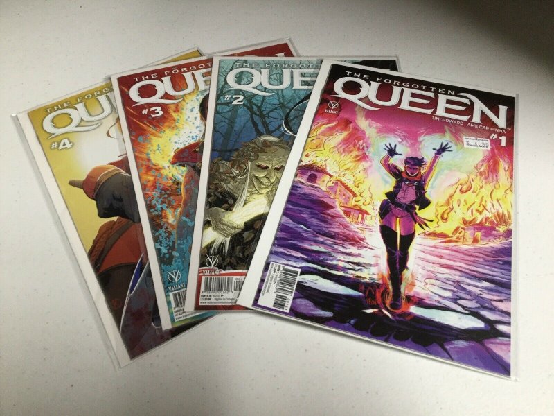 The Forgotten Queen 1-4 Nm Near Mint Valiant Comics