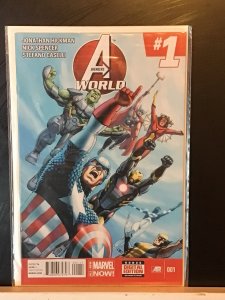 Avengers World #1 Deadpool Variant by John Cassaday & Carlo Barberi (2014)  NM