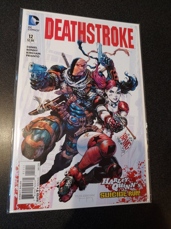 DEATHSTROKE #12, VF/NM, Harley Quinn