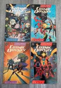 1988 COSMIC ODYSSEY 1 2 3 4 Starlin & Mignola SC VF-/VF 1st DC Comics SET of 4