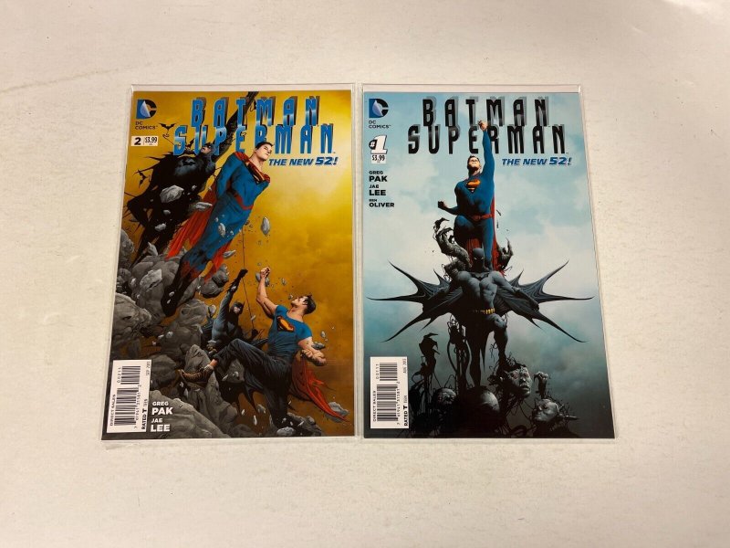 3 Batman Superman DC Comics books #1 2 3 Pak 70 RC12