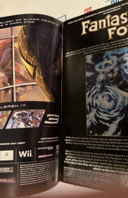 Fantastic Four #546 Wizard World Cover (2007)signed by Michael turner