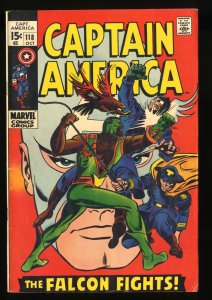 Captain America #118 VG+ 4.5 2nd Falcon!