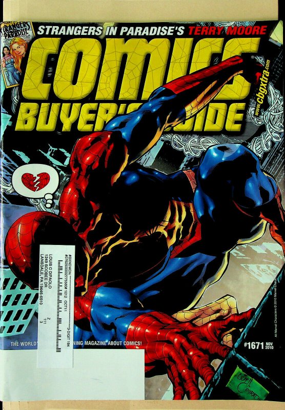 Comic Buyer's Guide #1671 Nov 2010 - Krause Publications 