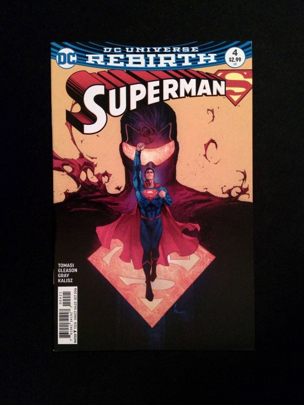 Superman #4B (4TH SERIES) DC Comics 2016 NM-  ROCAFORT VARIANT