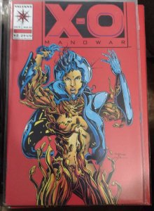 X-O MANOWAR # 21 1993 VALIANT COMICS AX RANDY BECOMES XO