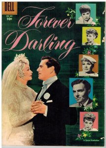 FOREVER DARLING Four C.olor 681 VG+ (1956) James Mason, LUCILLE BALL photo cover