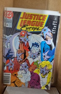 Justice League Europe #26 (1991) newsstand