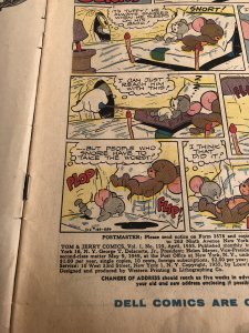 Tom and Jerry#129, VG, name dolly twice on cover