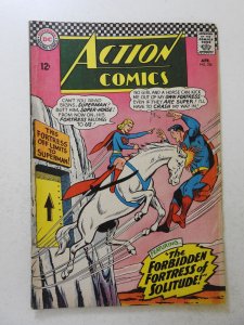 Action Comics #336 (1966) VG Condition ink fc and on interior pages