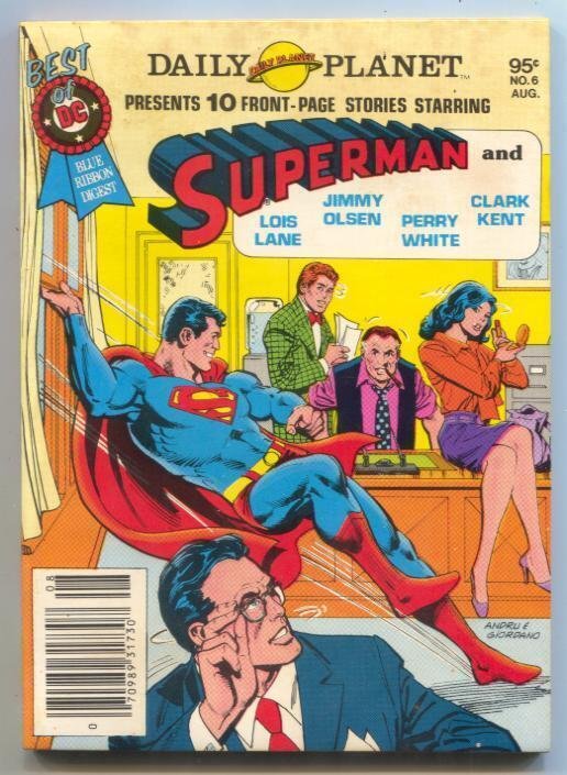 Best Of DC #6 1980- SUPERMAN-DAILY PLANET-LOIS LANE- fn