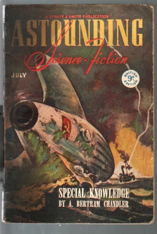 Astounding Science Fiction British Edition 7/1946-sci-fi pulp fiction-Simak-G