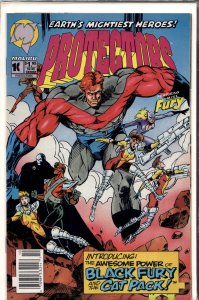 Protectors #10 Newsstand Edition (1993) Protectors