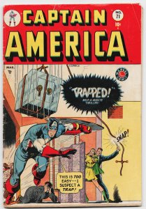 Captain America Comics #71 (1949) Captain America