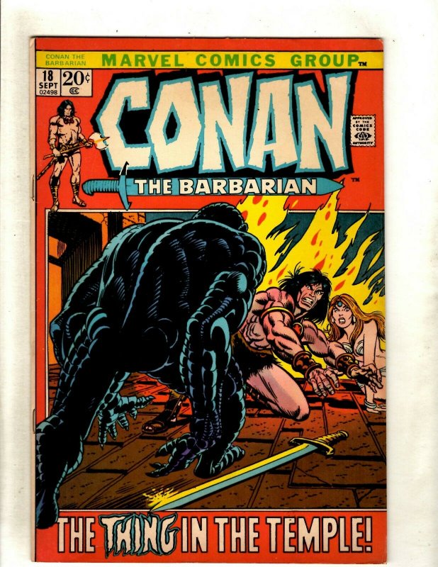 Conan The Barbarian # 18 VF Marvel Comic Book Elric Red Sonja Kull King RS2