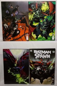 BATMAN SPAWN #1 Todd McFarlane Variant Cover 4 Book Set (2022)