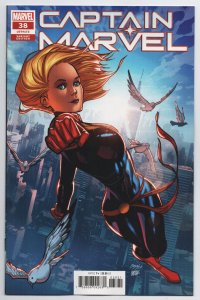 Captain Marvel #38 Jan Bazaldua Variant | Binary (Marvel, 2022) NM