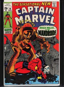 Captain Marvel #18 (1969) Captain Marvel