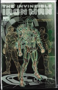 Invincible Iron Man #500 TRON Cover (2011) Iron Man