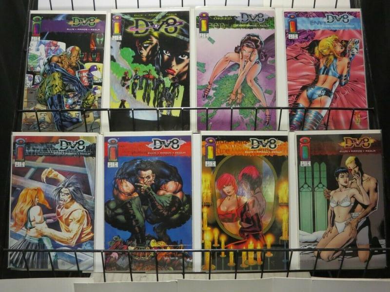 DV8 (1996 IM) 1A-1H  set of all 8 variants! COMICS BOOK