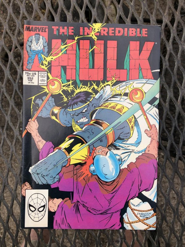 The Incredible Hulk #352 Newsstand Edition (1989)