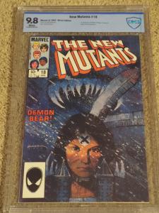 New Mutants #18 - 1st Warlock - CBCS 9.8