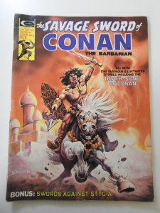 Savage Sword of Conan #8 VG Condition moisture stain