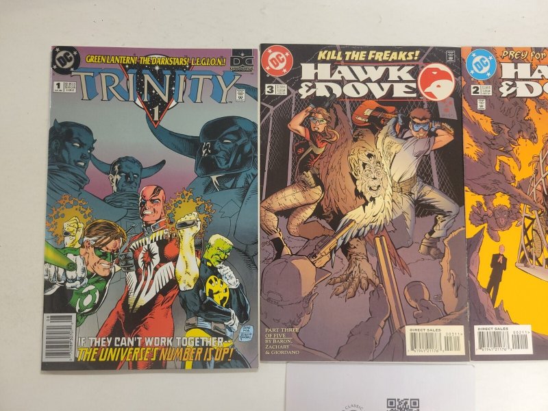 3 DC Comics #1 Trinity + #2 3 Hawk & Dove 95 TJ11