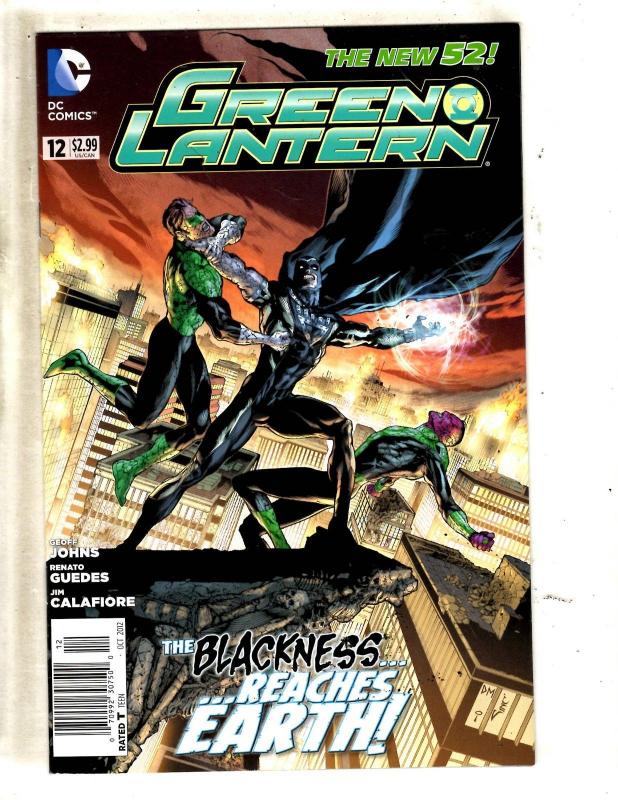 Lot Of 8 Green Lantern DC Comic Books # 12 13 14 15 16 17 18 19 Batman Flash MF3
