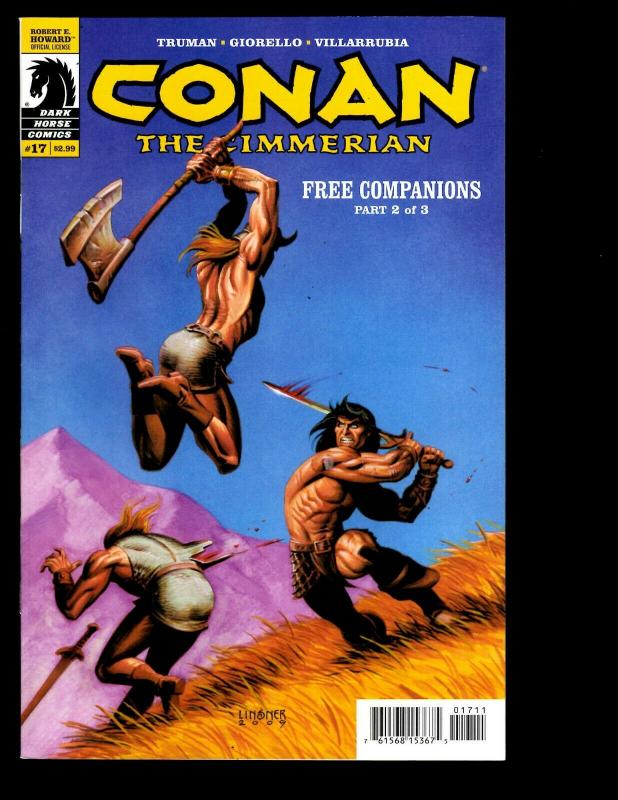 9 Comics Conan The Cimmerian # 17 18 19 20 21 24 25 Conan Road of Kings 1 2 SM2