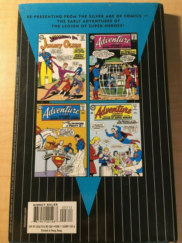 Legion of Super-Heroes Archives Vol. 3 DC Comic Book HARDCOVER Graphic MFT2