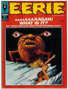 EERIE 21 FN+ May 1969 EERIE 21 VG ERNIE COLON,PLUS DITM