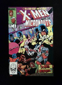 X-Men And The Micronauts #2  Marvel Comics 1984 FN/VF Newsstand
