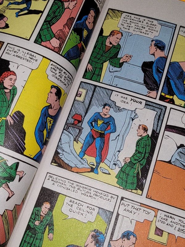 2022 Action Comics 1 reprinted facsimile copy 1938 first appearance Superman NM