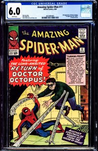 Amazing Spider Man #11 (1964) 2nd App of Dr. Octopus