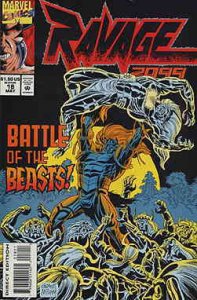 Ravage 2099 #18 (with card) FN ; Marvel | Pat Mills/Tony Skinner